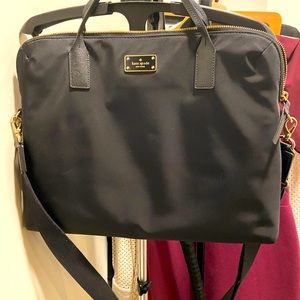 Kate spade laptop case with handles and shoulder strap